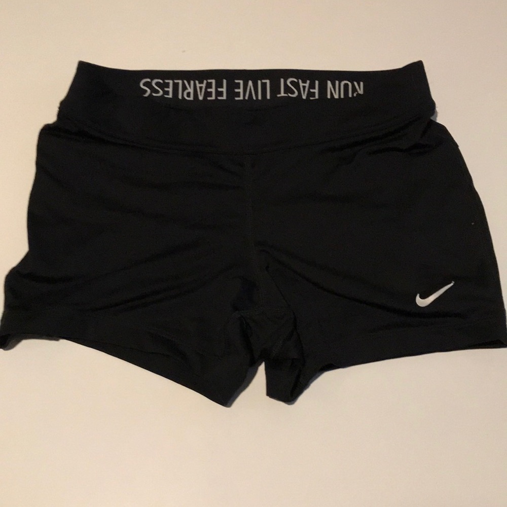 Nike DriFit running shorts zipper pocket Size S